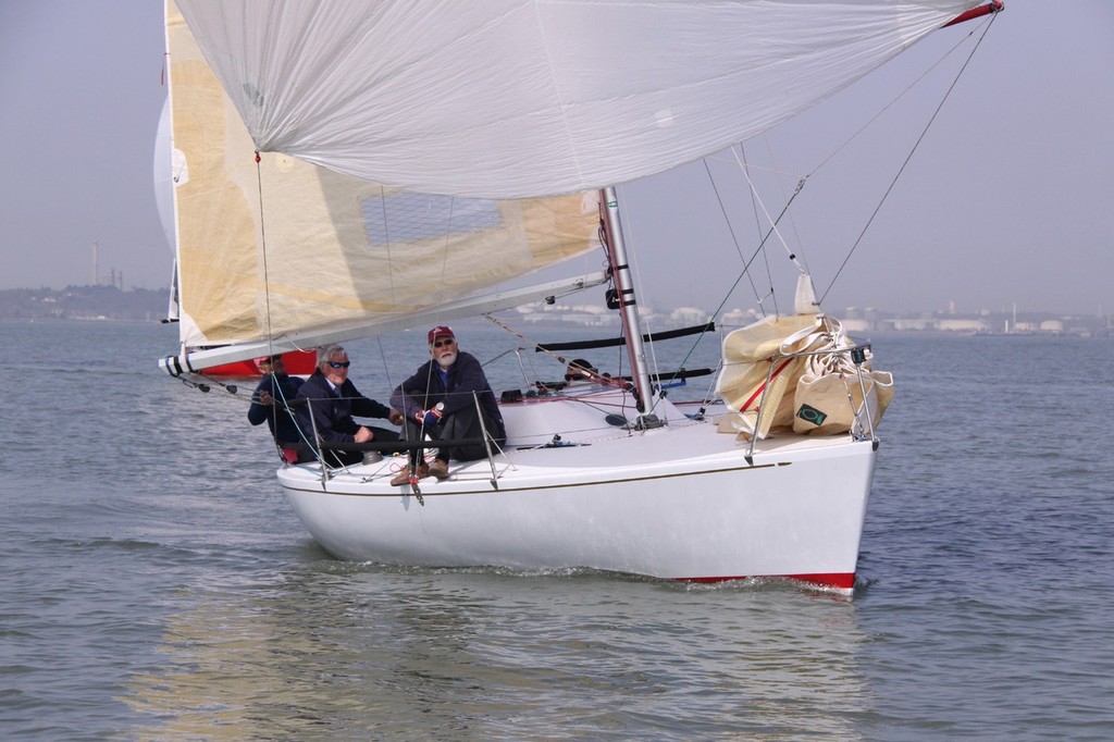 Bullet took the gun on Sunday - Warsash Spring Series and Spring Championship 2010  © Eddie Mays - copyright http://www.eddiemays.com